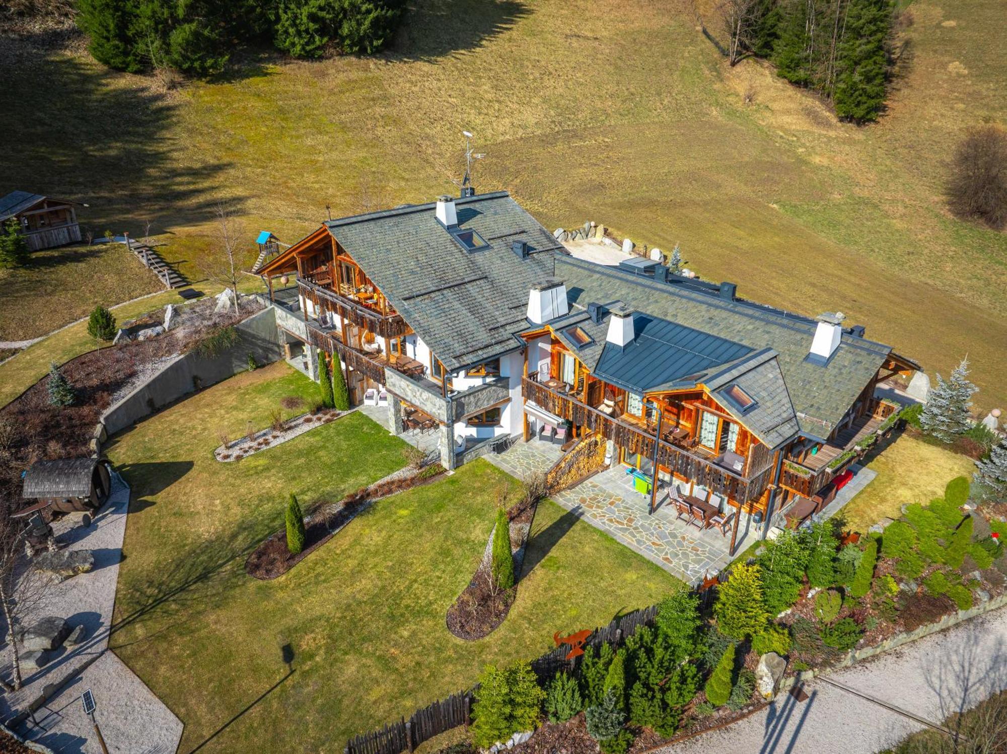 Alpine Mountain Chalet San Vigilio Di Marebbe Exterior photo